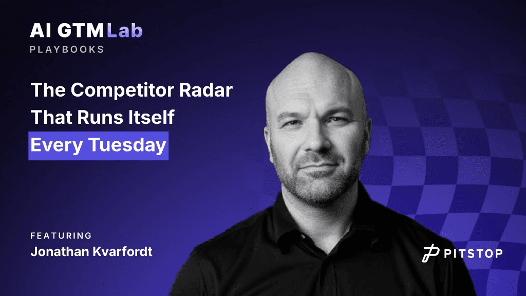 The Competitor Radar That Runs Itself Every Tuesday, featuring Jonathan Kvarfordt