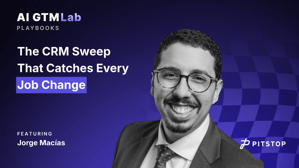 The CRM Sweep That Catches Every Job Change, featuring Jorge Macias