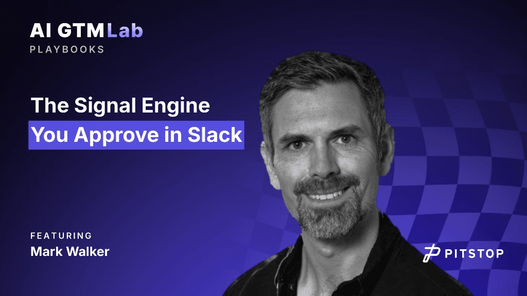 The Signal Engine You Approve in Slack, featuring Mark Walker