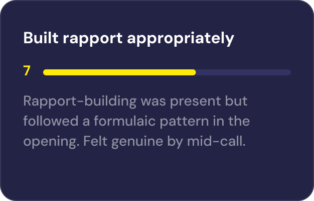 Scorecard: Trust & credibility detail 2